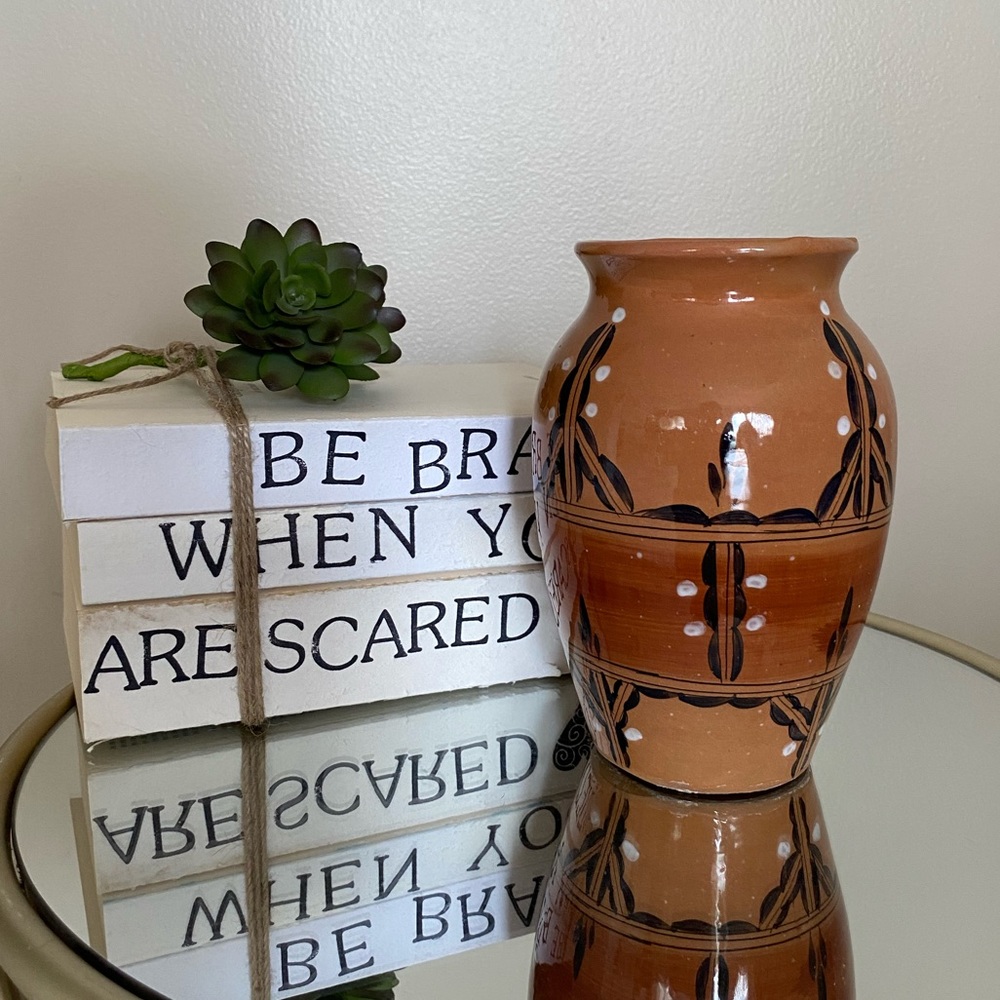 Brown vase